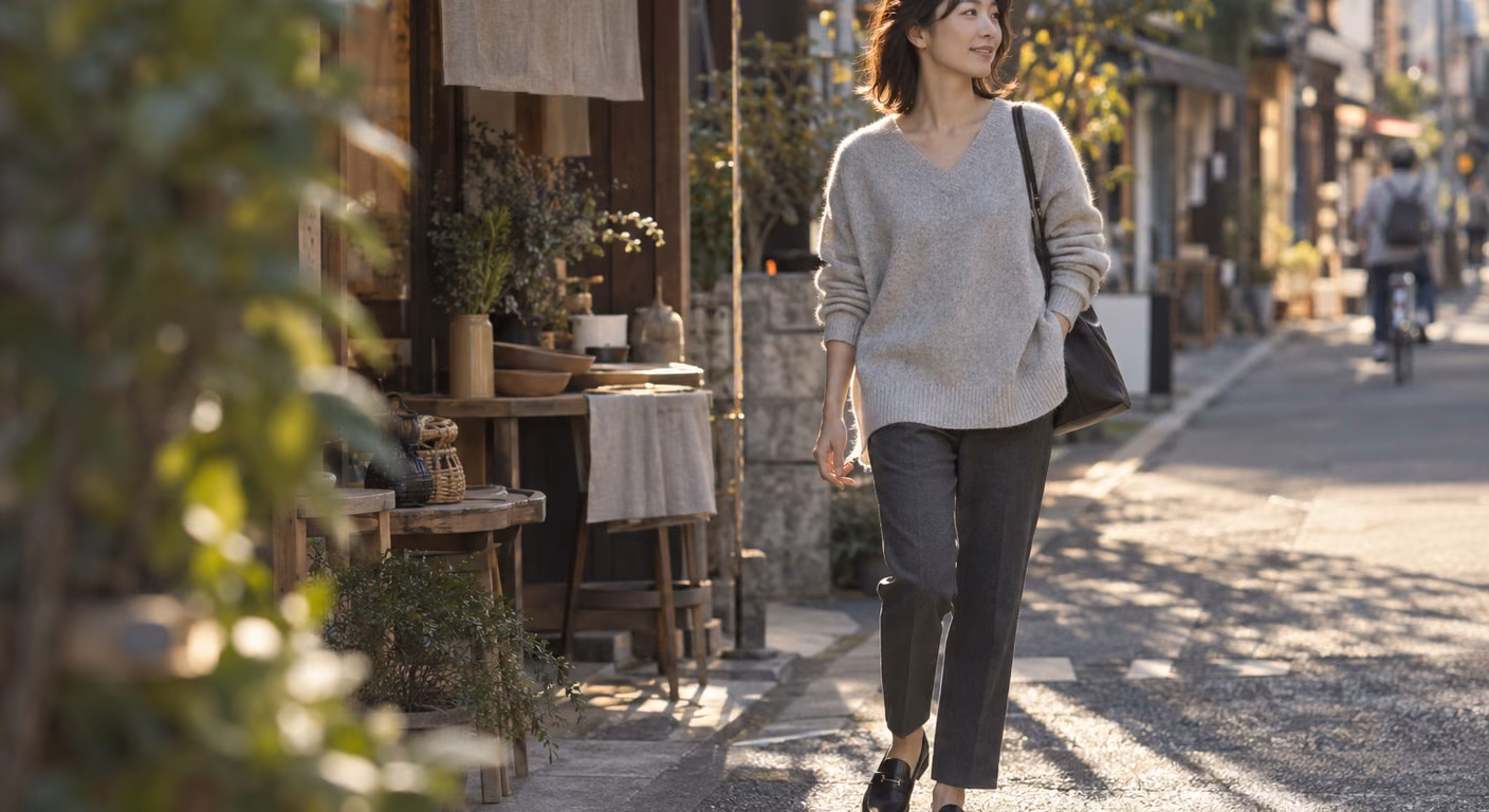 だぼっとした服で太って見えない|骨格別に、ゆとりを置く1か所を選ぶ