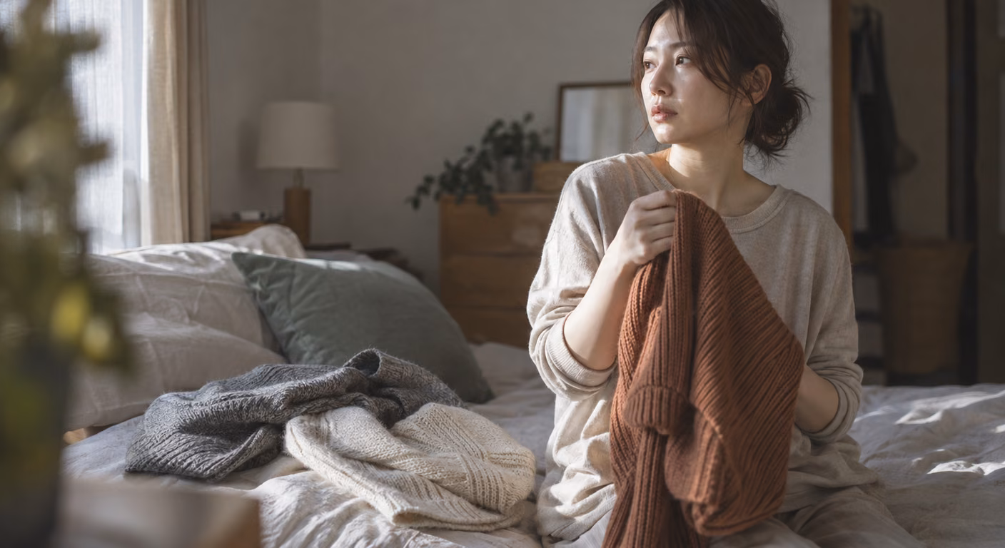 服選びに疲れた|疲れる場面を3つに分けて、1つだけ減らす