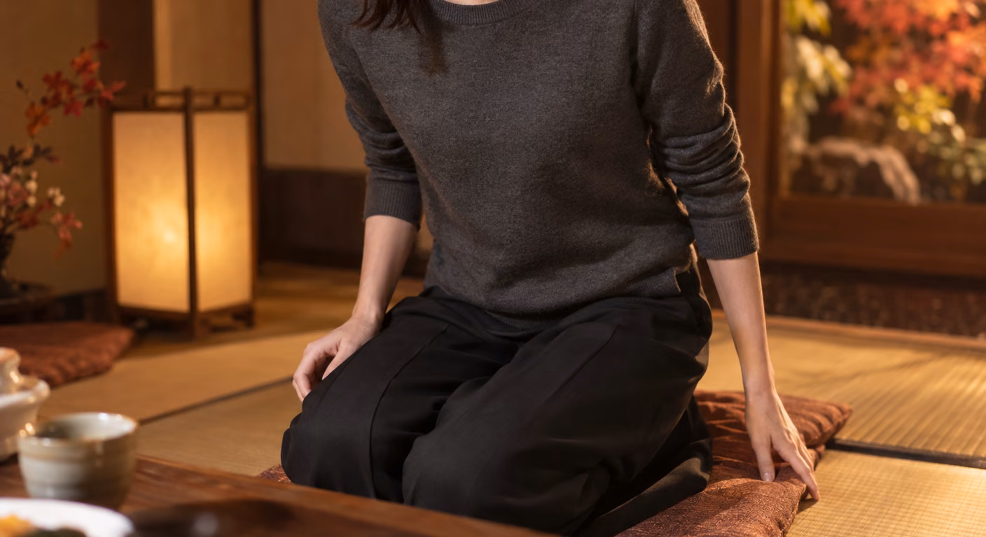 太って見えない服｜秋冬は座る・写る・着込む予定で見る場所を変える