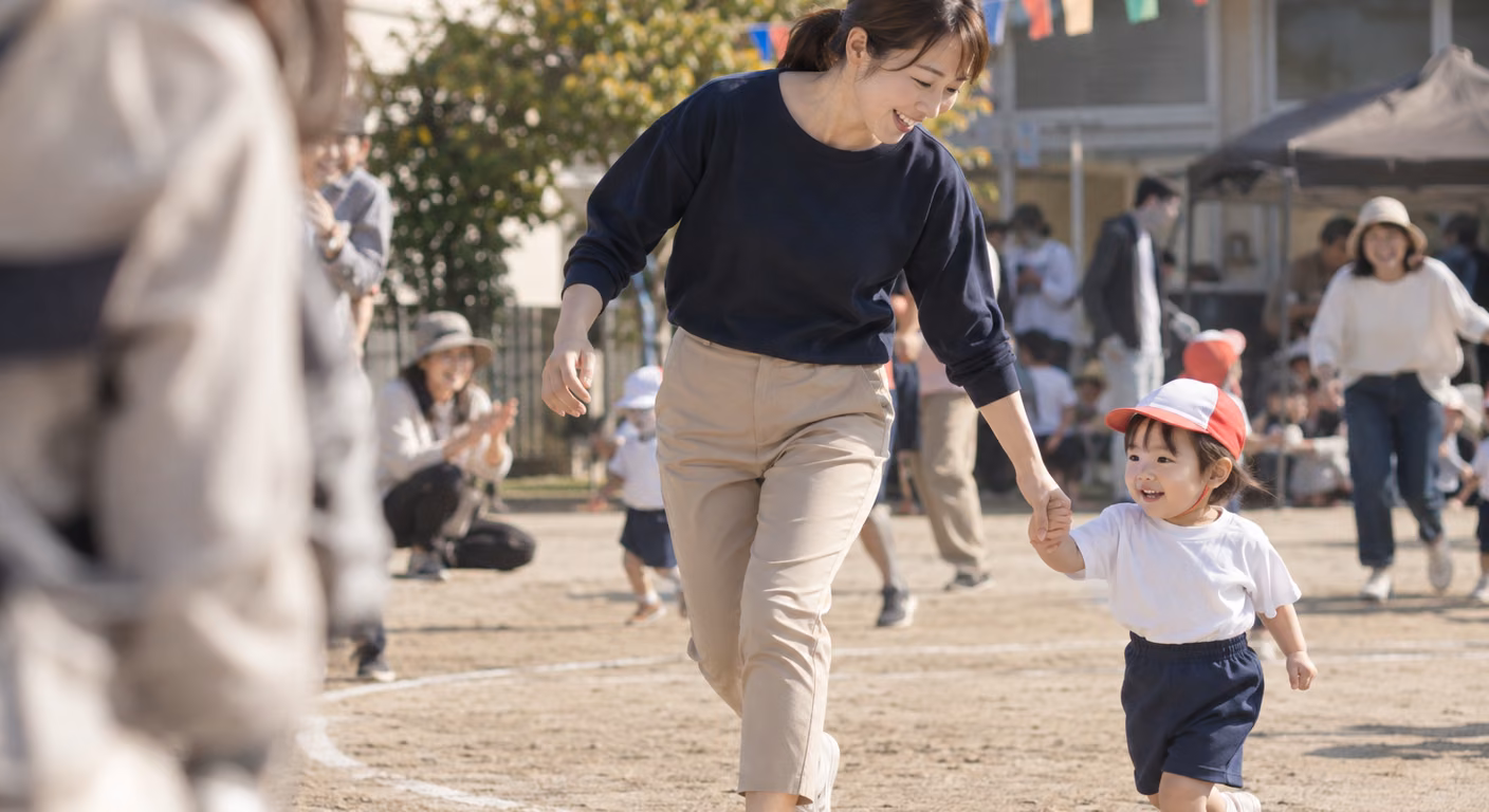 保育園運動会の服装｜0歳から年長まで、子のクラスで親の出番が変わる