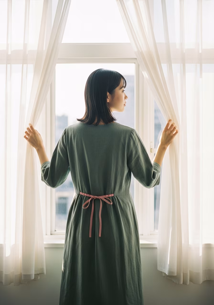 秋深まり×中間タイプ 美術館時間の装いの視点｜穏やか整う大人の秋の美術鑑賞時間