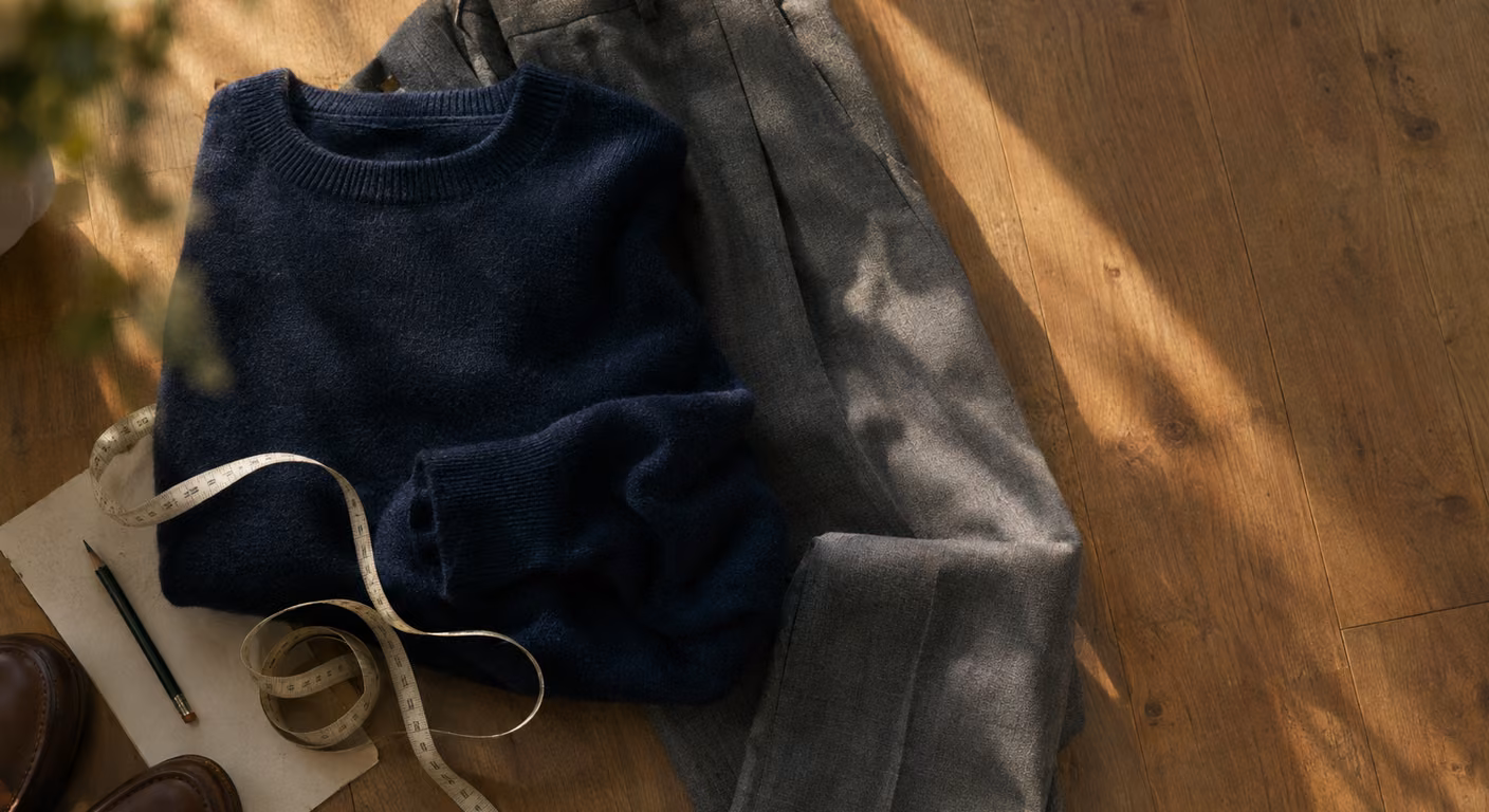 自分の服装に自信がない|平気だった日の1着を測って、他の服に写す