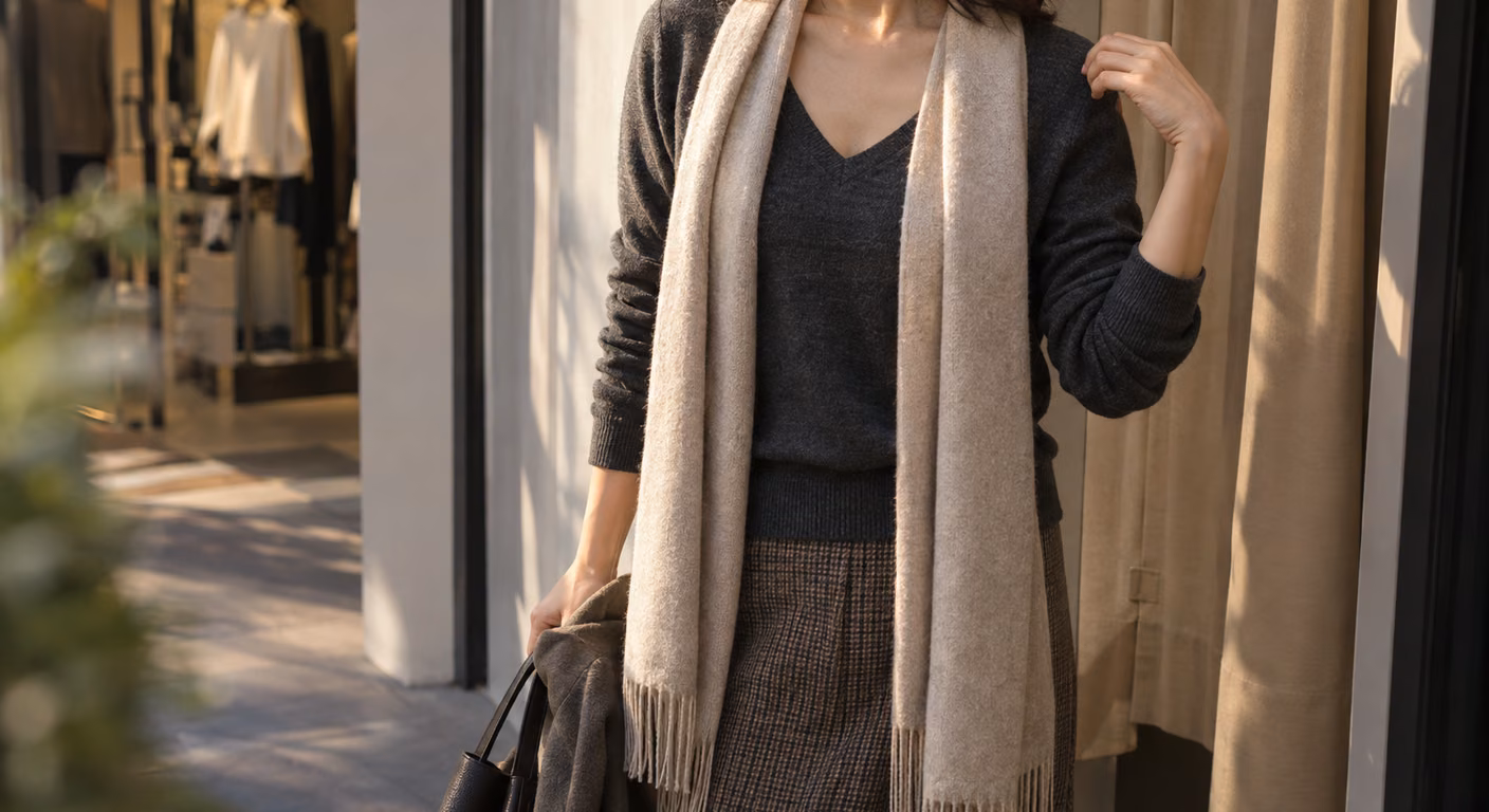 肩幅が広い人に似合わない服｜秋冬の試着で肩が張って見えたときの直し方