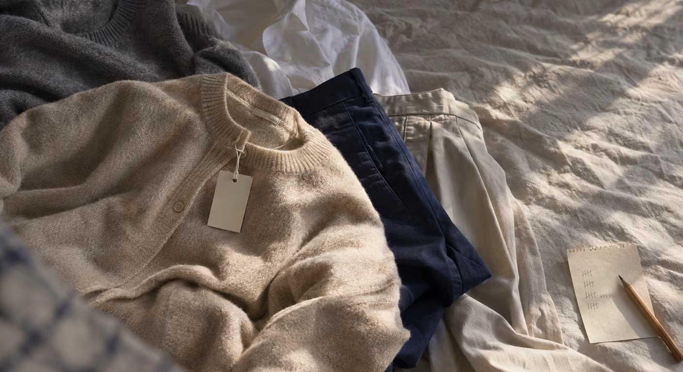 着回しできる服｜買う前に手持ちと何通り組めるか数えて決める