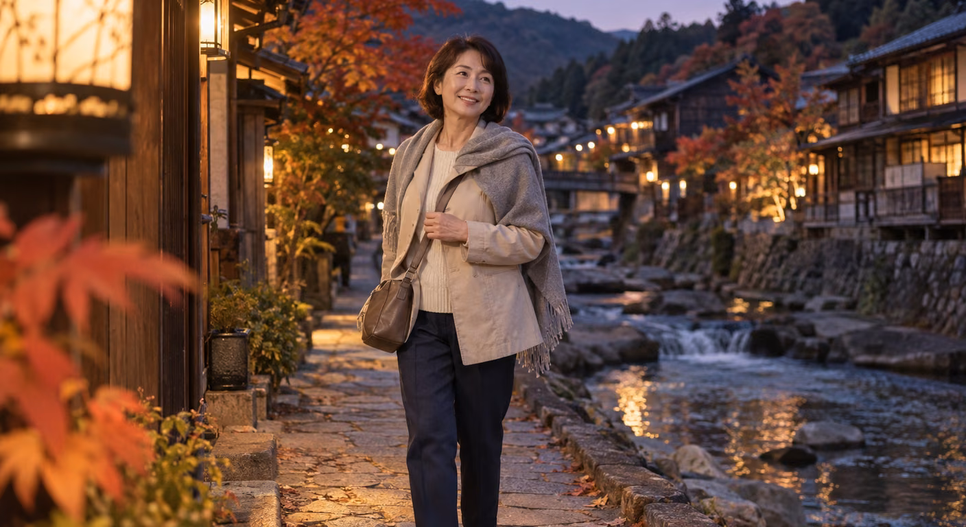 気温20度の旅行 服装 50代|旅先で寒い・暑いと気づいたら直す順番