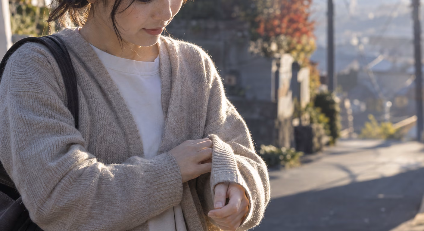 気温どおりの服装で寒い・暑い｜予報と自分のずれを3日で測って直す