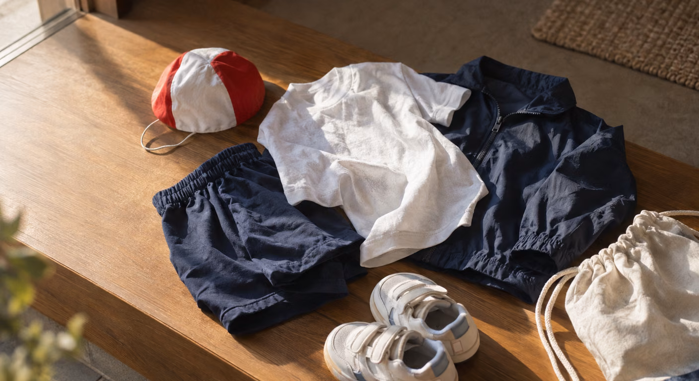 子どもの運動会の服装｜当日に困る8つを、前の週に家で直す