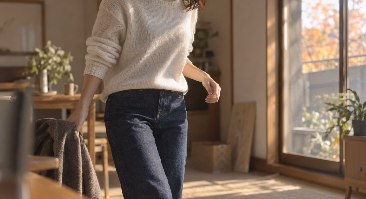 ジーンズ 骨格と顔タイプで割れる|形は体、濃さと色落ちは顔
