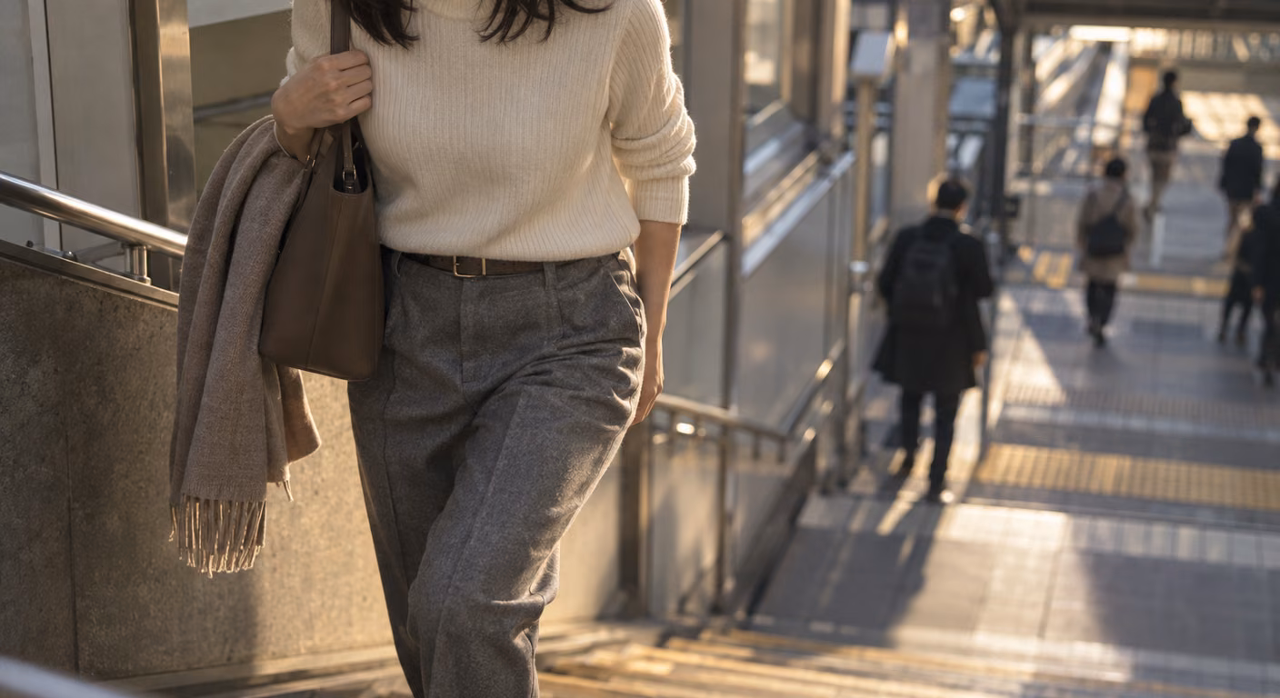 骨格が混合タイプのパンツ｜腰と脚で結果が割れたら股上と幅を分ける
