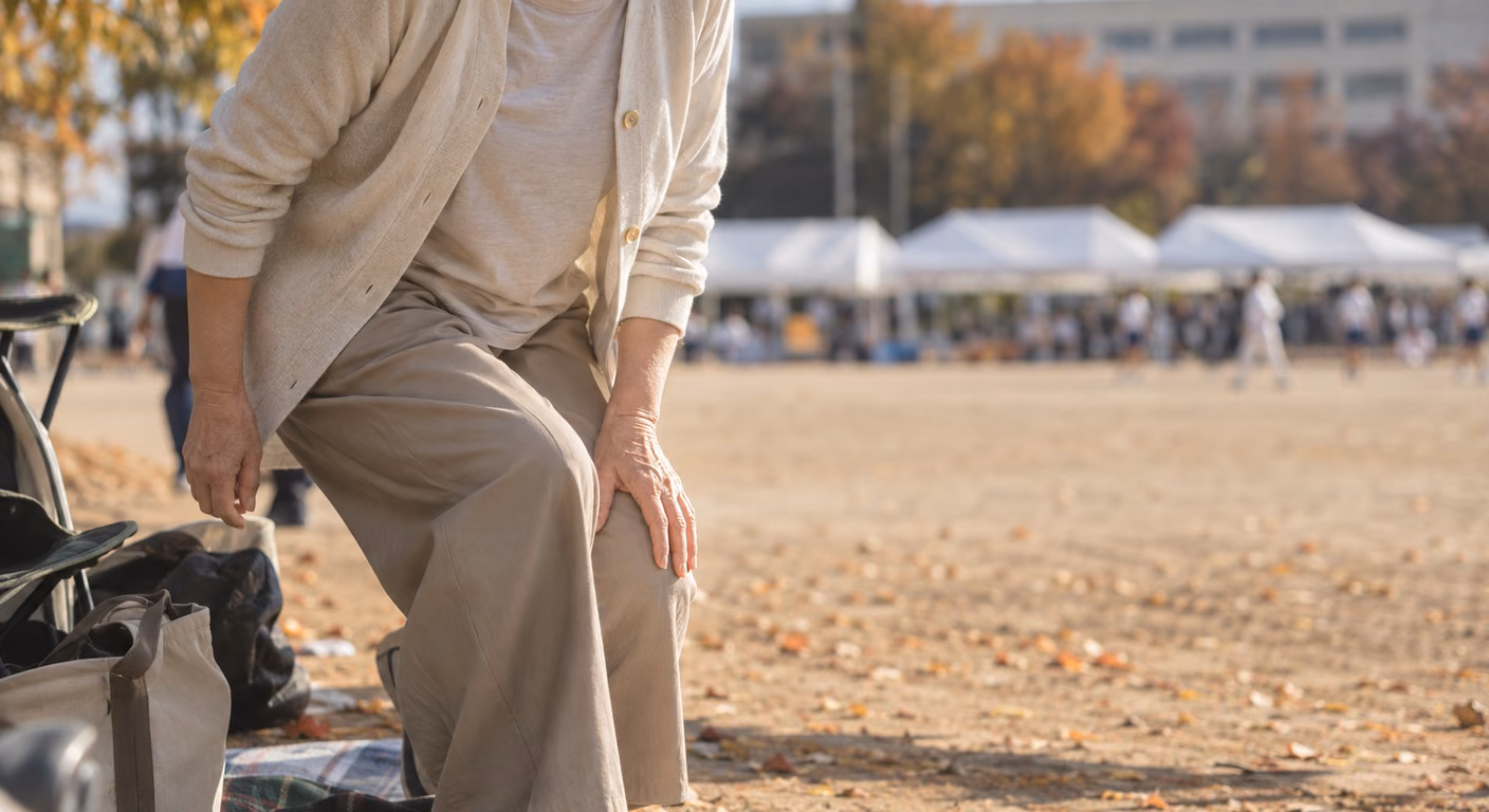 孫の運動会コーデ 60代｜出番があるか、保育園か小学校かで決める