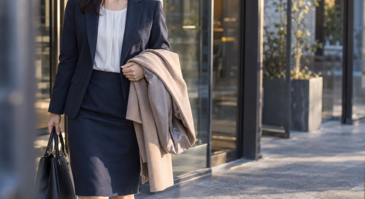 面接の服装 女性 冬｜コートを脱ぐ場所と受付から面接室までの流れ