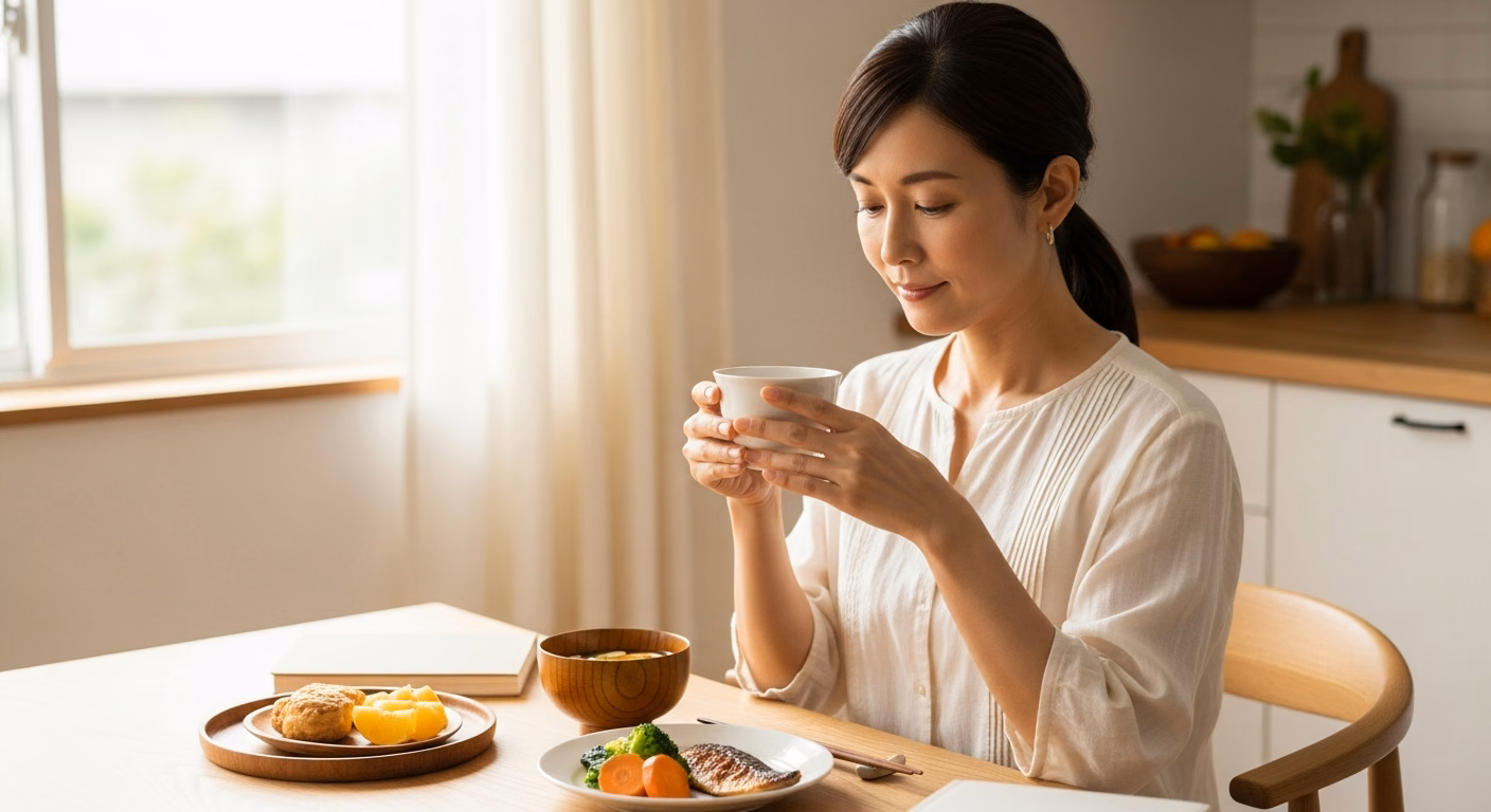 40代の夏疲れ回復ごはん｜内側から穏やかに整える3ステップ食卓の視点