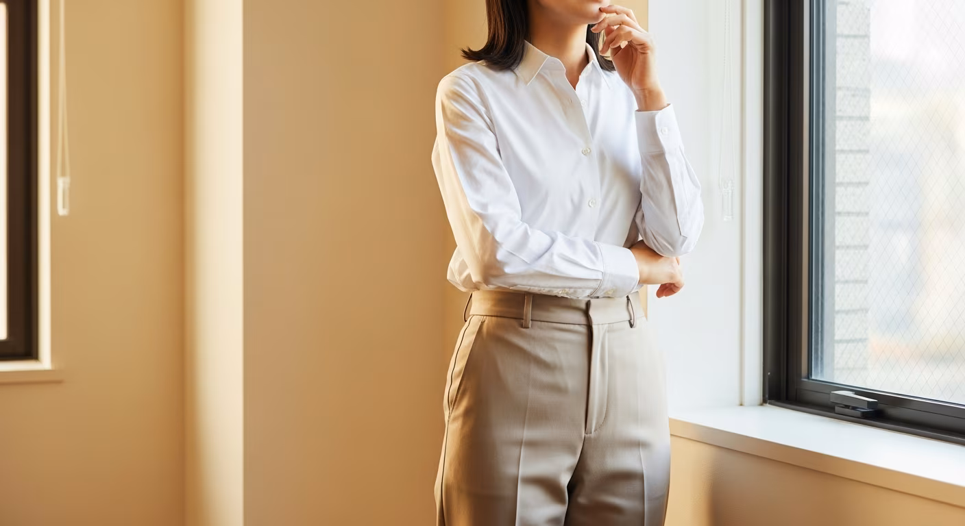 骨格ストレート×オフィスコーデ｜似合う通勤服・避けるべき服・季節別実例