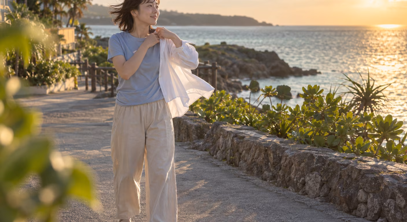 沖縄の服装で失敗した｜秋冬の旅で暑い・寒いを旅先で直す