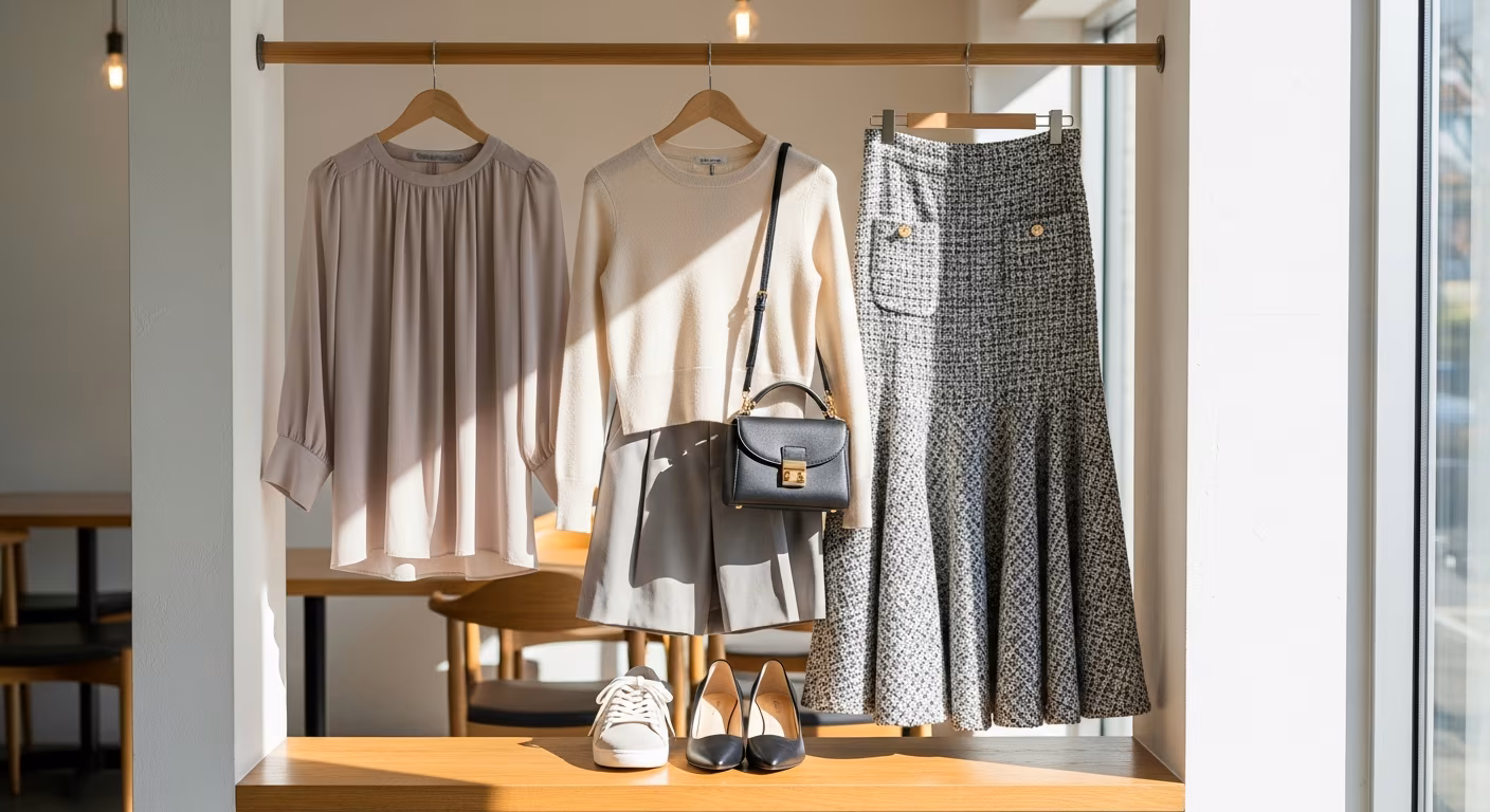 骨格ウェーブの土曜デート服｜オシャレで動きやすい休日コーデ術