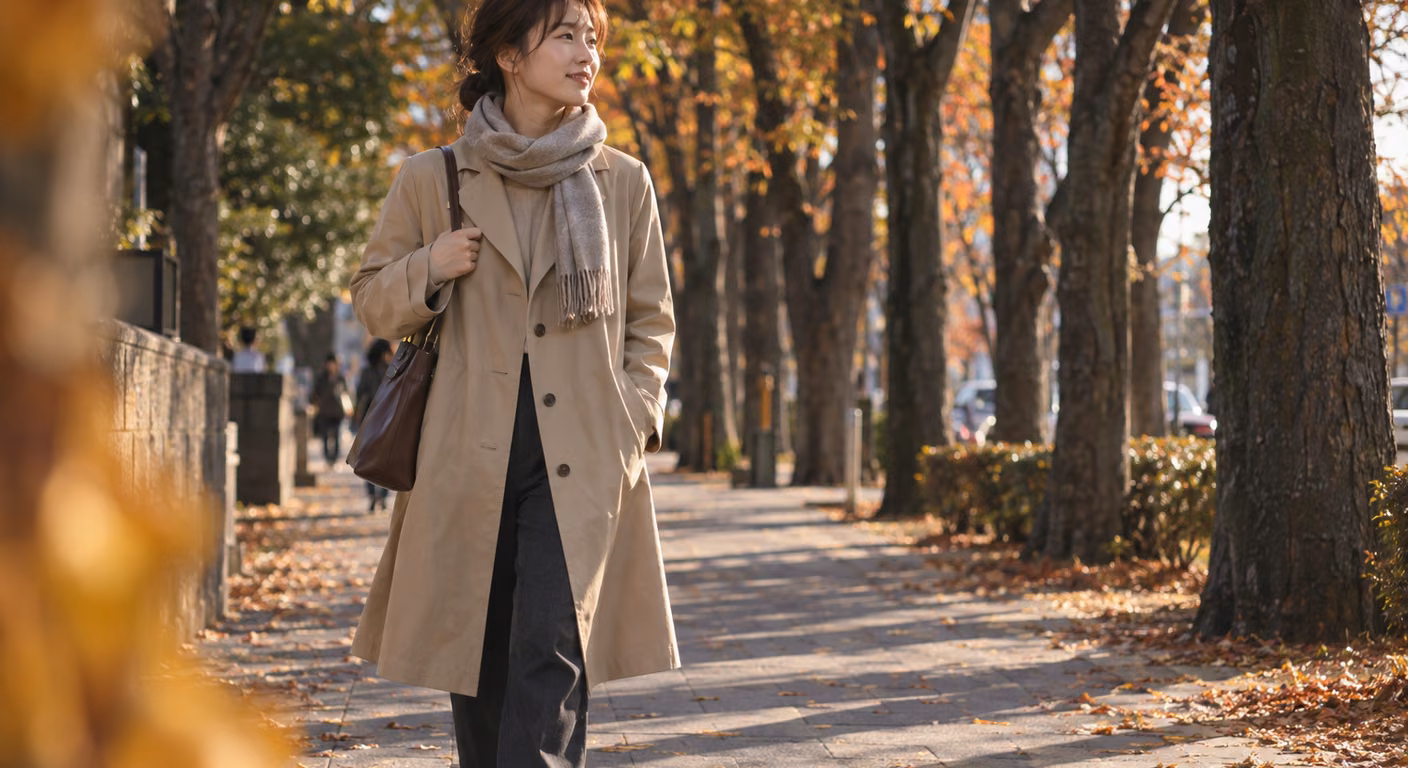 10月の仙台の服装|最高24度の上旬と18度の下旬で上着が変わる