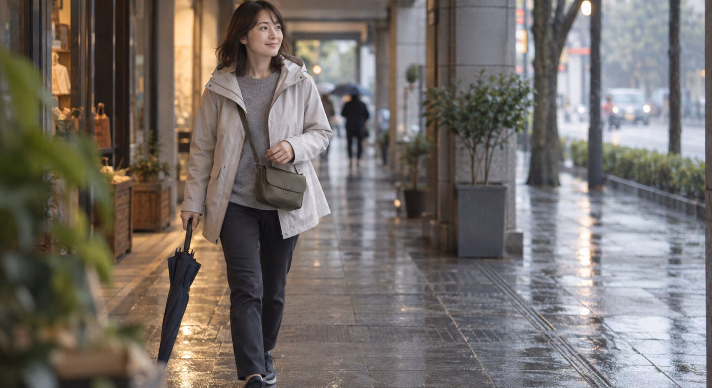 台湾旅行の服装 冬|台北は雨と風の日数で、羽織りの種類を選ぶ