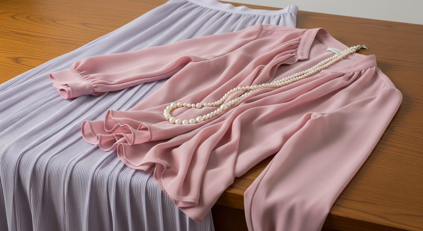 ブルベ夏 × ウェーブ × フェミニン|3軸が揃った時の似合うが見えるのいろは