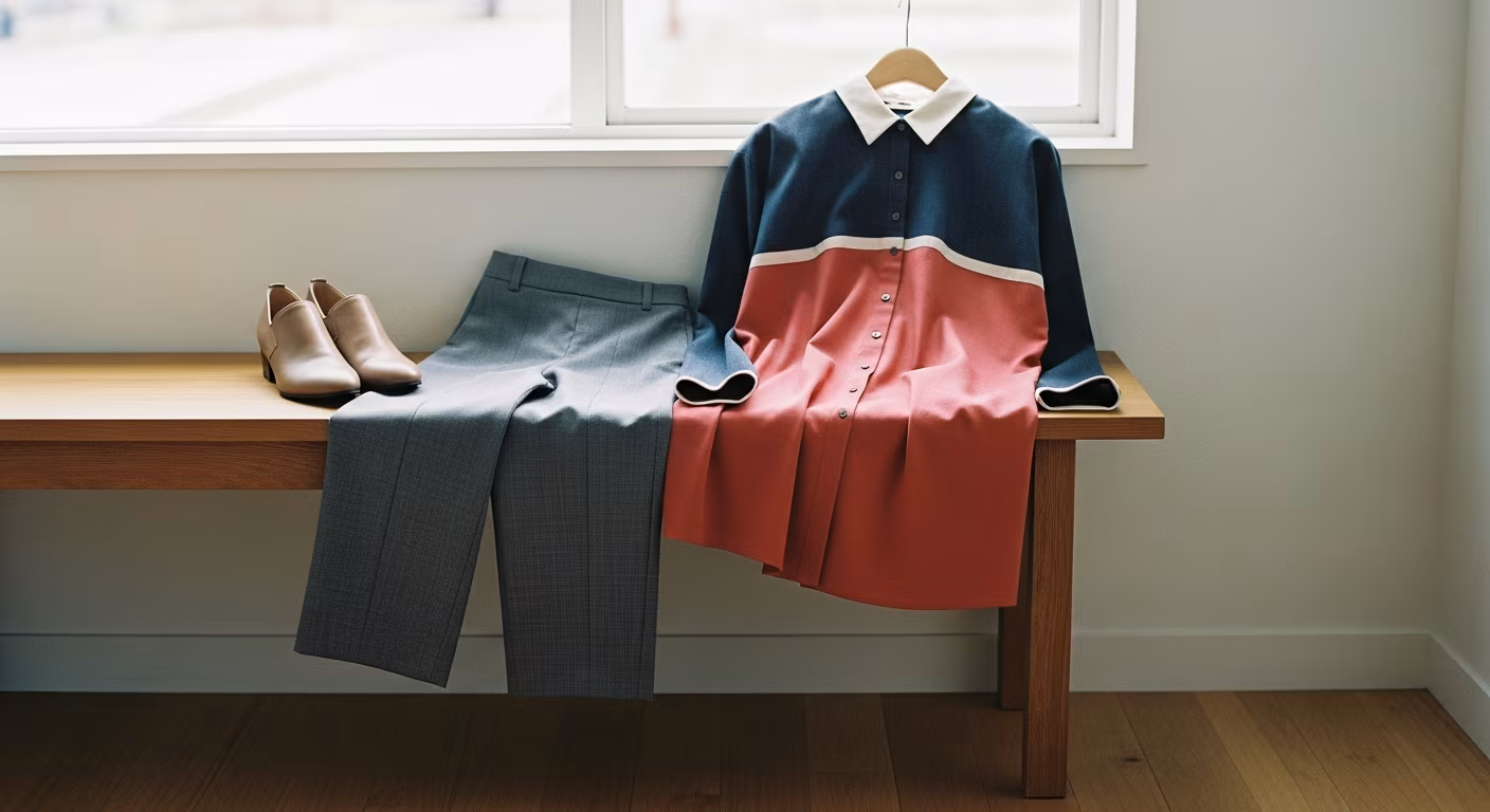 産後 体型が戻らない｜焦らず『今の身体に合う服』を選ぶ方法のコーディネート例
