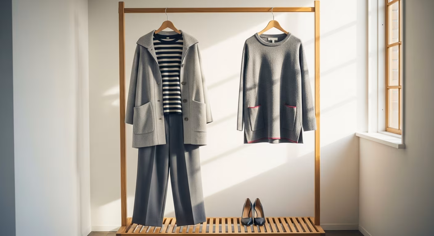 お宮参りのママの服装【30代女性】産後の体型でも安心な上品コーデの正解のコーディネート例