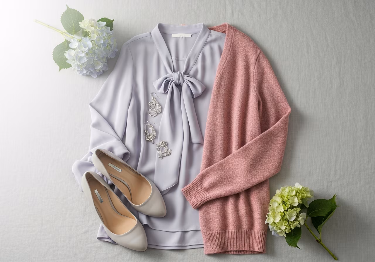光を柔らかく散らすサマーの色が、窓辺で休む